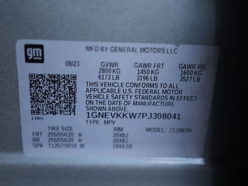 Used 2023 Chevrolet Traverse Premier w/ LPO, Floor Liner Package image 42