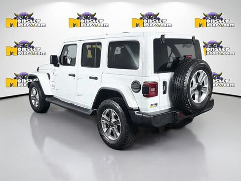 Used 2021 Jeep Wrangler Unlimited Sahara w/ Uconnect 4C Nav & Sound Group AWD/4WD image 7