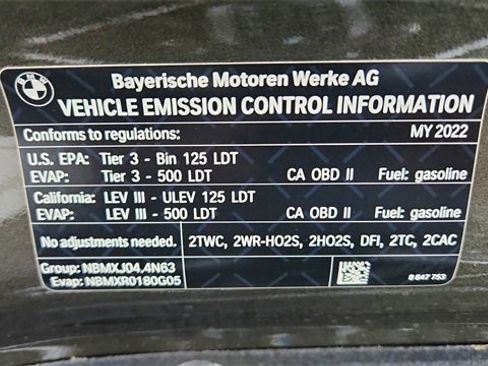 Used 2022 BMW X6 M50i w/ Premium Package image 66