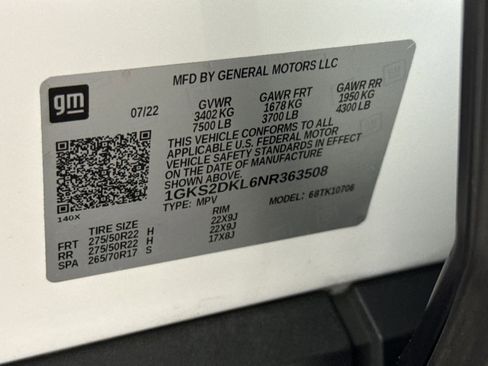 Used 2022 GMC Yukon Denali AWD/4WD image 56