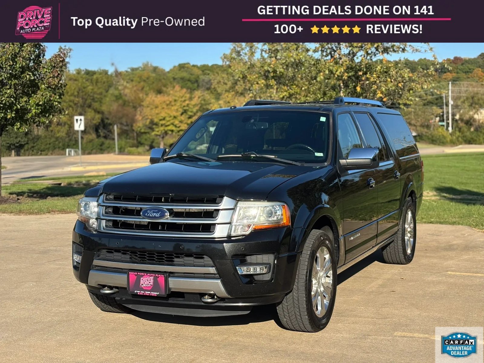 Used 2015 Ford Expedition EL Platinum AWD/4WD image 1