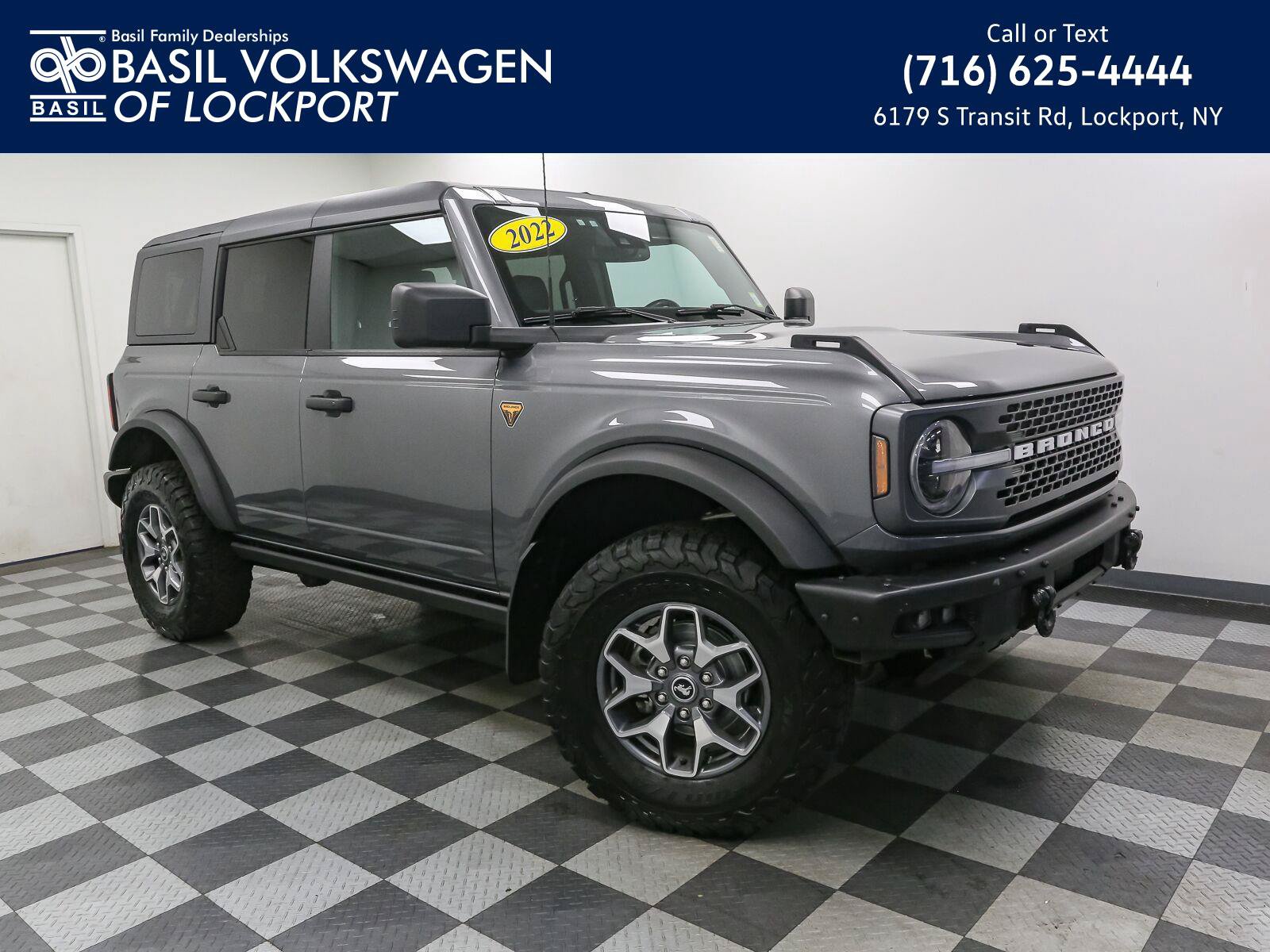 Used 2022 Ford Bronco Badlands AWD/4WD image 1