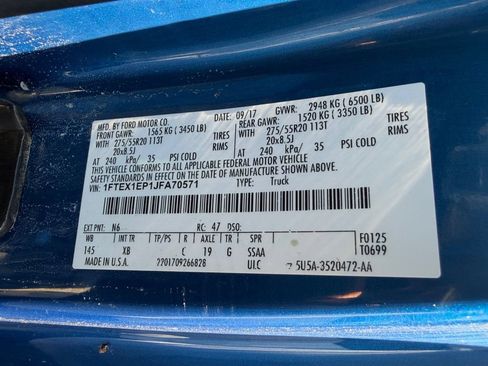 Used 2018 Ford F150 XLT w/ Equipment Group 302A Luxury AWD/4WD image 39
