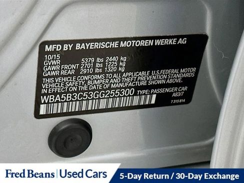 Used 2016 BMW 535i xDrive 535i xDrive image 35