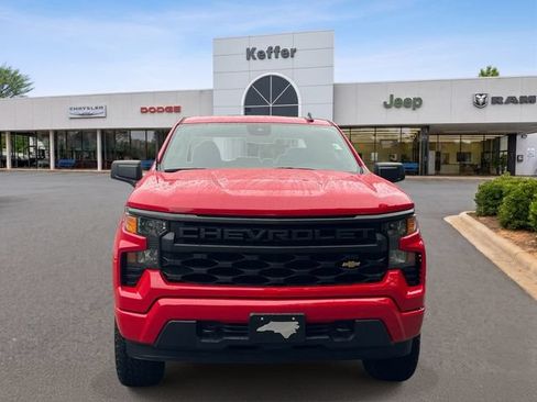 Used 2023 Chevrolet Silverado 1500 Custom w/ LPO, Dark Essentials Package AWD/4WD image 2