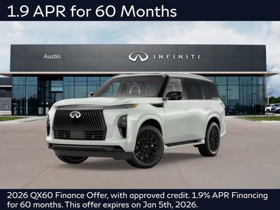 New 2026 INFINITI QX80 Autograph w/ Premium Cargo Package