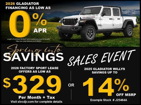 New 2026 Jeep Gladiator Rubicon image 2