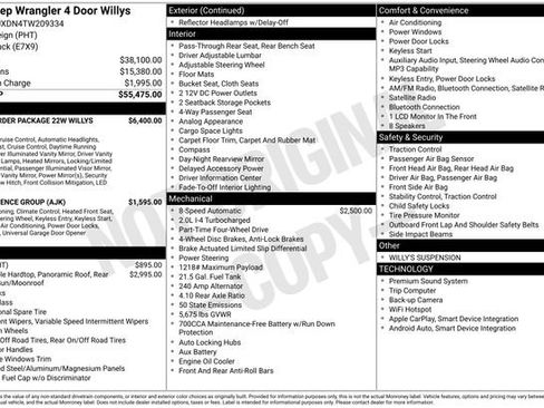 New 2026 Jeep Wrangler Willys image 27