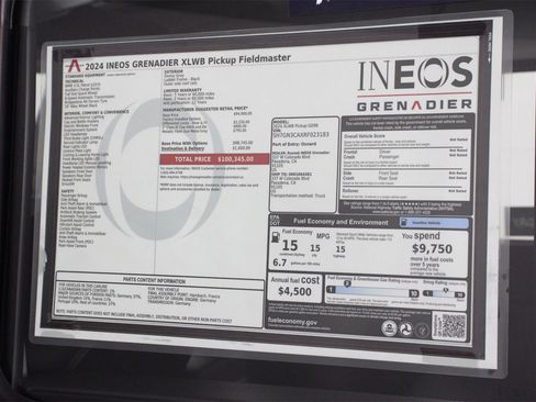 Used 2024 INEOS Grenadier Fieldmaster Edition image 30