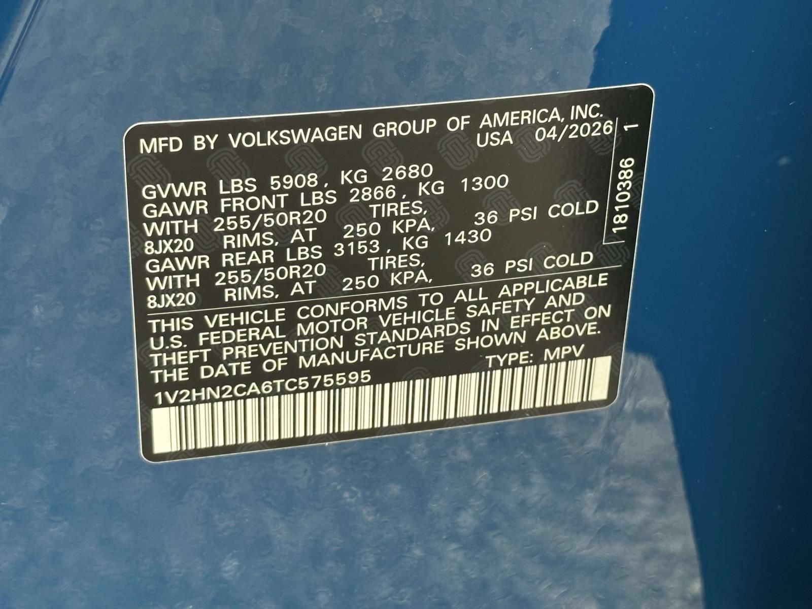 New 2026 Volkswagen Atlas SE AWD/4WD image 16
