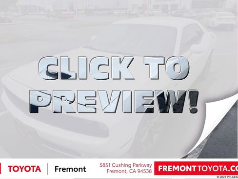 Used 2023 Dodge Challenger R/T w/ Blacktop Package RWD image 1