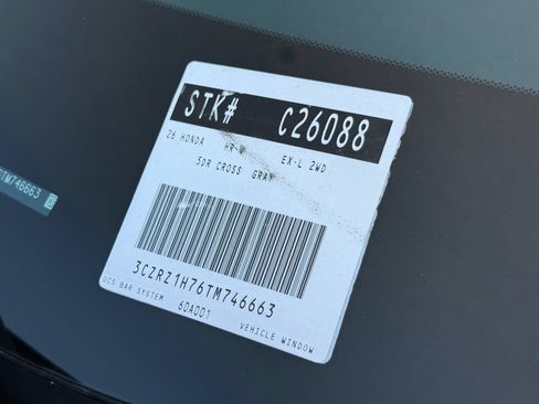 Certified 2026 Honda HR-V EX-L image 34