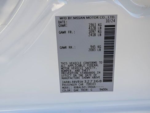 Certified 2025 Nissan Altima 2.5 S FWD image 28