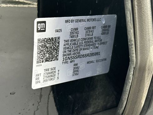 Used 2025 Chevrolet Tahoe Premier image 43