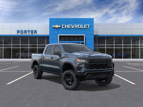 New 2026 Chevrolet Silverado 1500 Custom Trail Boss w/ Dark Appearance Package AWD/4WD image 25