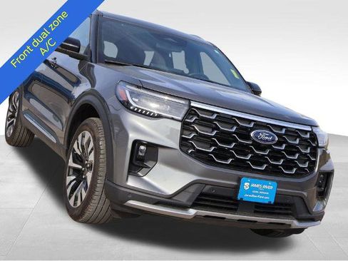 Certified 2025 Ford Explorer Platinum w/ LUX Leather Package AWD/4WD image 7