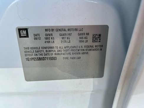 Used 2013 Chevrolet Cruze LT w/ Enhanced Safety Package image 20