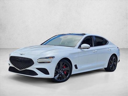 Used 2023 Genesis G70 3.3T w/ Sport Prestige Package RWD image 1