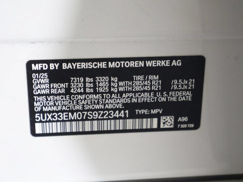 Used 2025 BMW X7 M60i w/ Executive Package AWD/4WD image 66
