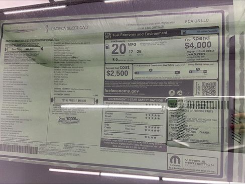 New 2026 Chrysler Pacifica Select image 21