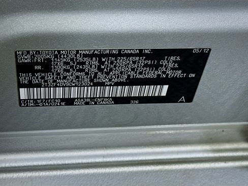 Used 2012 Toyota RAV4 FWD w/ Value Pkg image 12