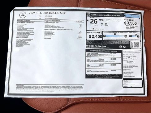 New 2026 Mercedes-Benz GLC 300 4MATIC image 19