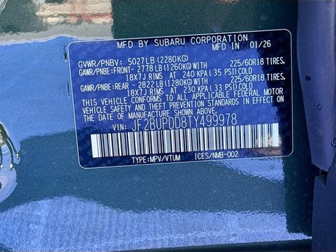 New 2026 Subaru Outback Limited AWD/4WD image 42