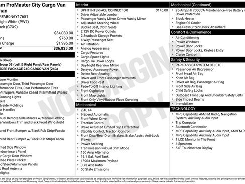 Used 2022 RAM ProMaster City Tradesman FWD image 5