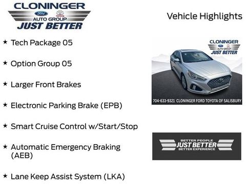Used 2018 Hyundai Sonata Sport w/ Tech Package 05 FWD image 3