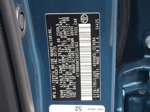 Certified 2025 Toyota Camry XLE w/ Premium Plus Package image 28