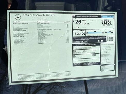 Used 2026 Mercedes-Benz GLC 300 4MATIC image 28