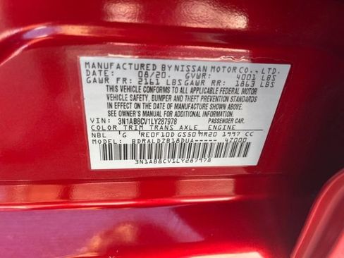 Used 2020 Nissan Sentra SV FWD image 22