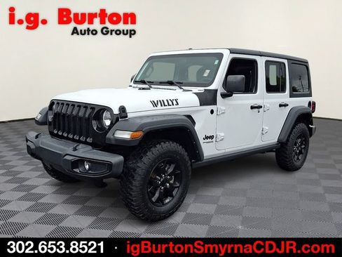 Used 2022 Jeep Wrangler Unlimited Sport AWD/4WD image 3