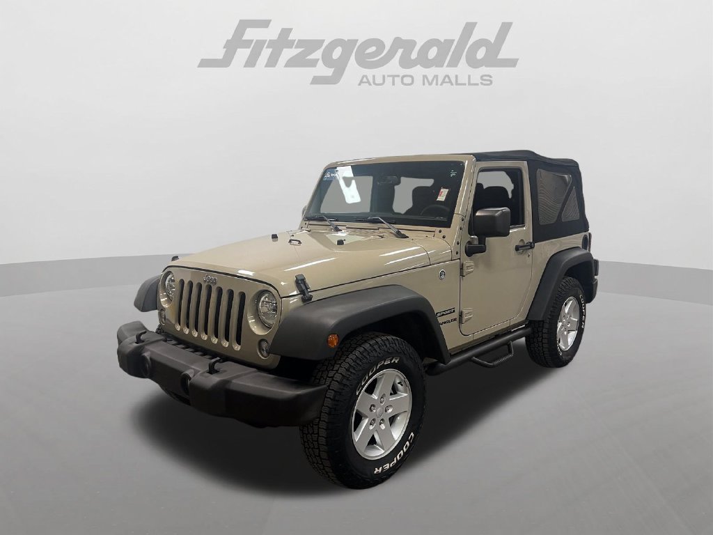 Used 2017 Jeep Wrangler Sport w/ Quick Order Package 24S AWD/4WD 360° Tour
