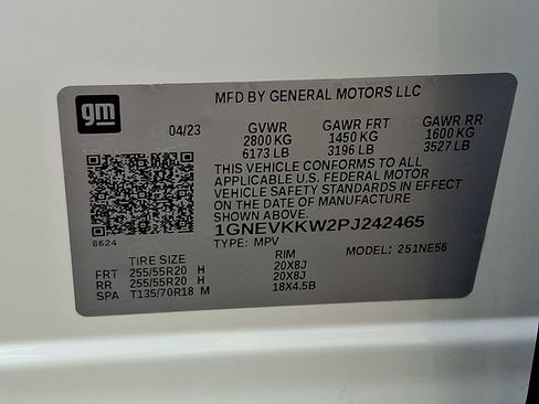 Used 2023 Chevrolet Traverse Premier w/ Redline Edition AWD/4WD image 30
