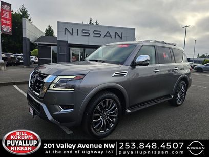 Certified 2024 Nissan Armada Platinum w/ Captain's Chairs Package