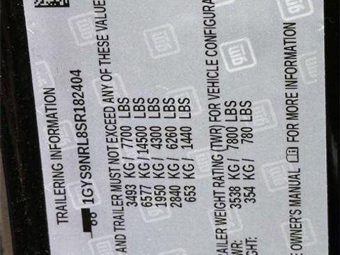 Used 2025 Cadillac Escalade ESV Sport w/ LPO, Floor Liner Package image 34