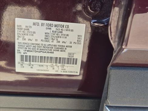 Used 2023 Ford Explorer XLT RWD image 25