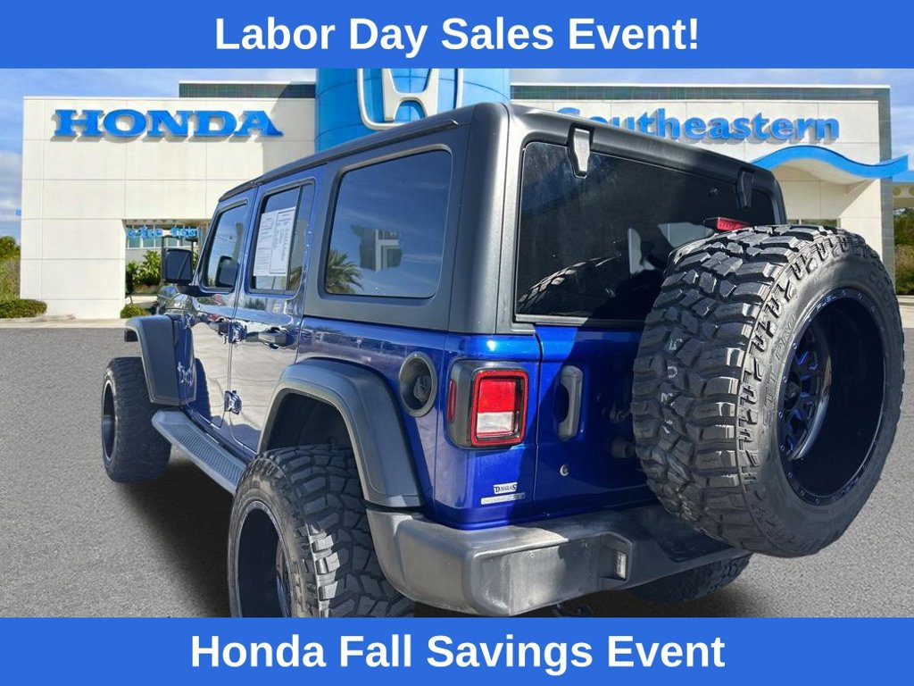 Used 2018 Jeep Wrangler Unlimited Sport S AWD/4WD image 7