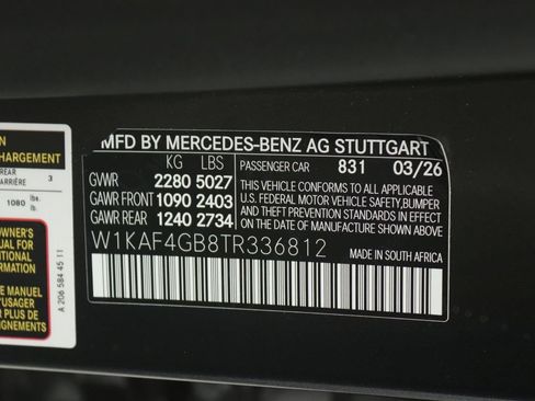 New 2026 Mercedes-Benz C 300 Sedan image 12