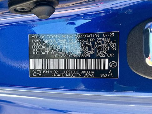 Used 2024 Lexus LC 500 Convertible w/ Bespoke Build Package image 31