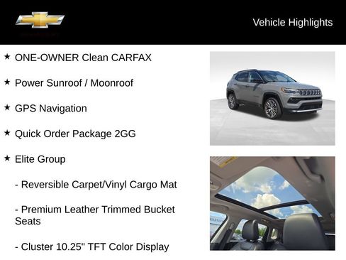 Used 2022 Jeep Compass Limited w/ Elite Group AWD/4WD image 18