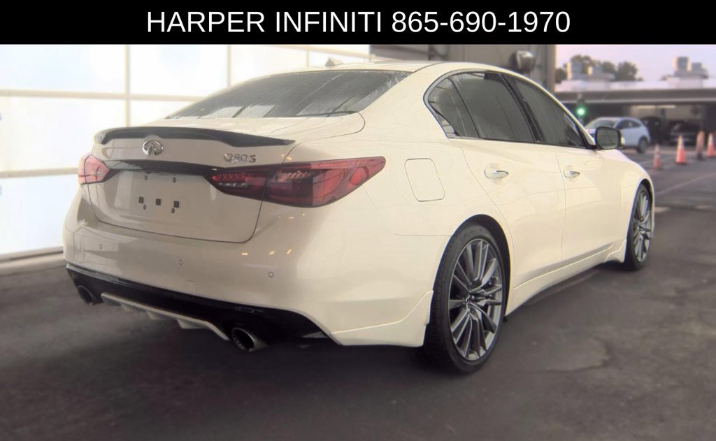 Used 2023 INFINITI Q50 Red Sport 400 RWD image 3