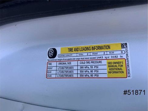 Used 2021 Chevrolet Express 2500 w/ Driver Convenience Package image 19