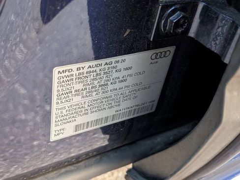 Used 2020 Audi SQ7 Prestige w/ Prestige Package AWD/4WD image 16