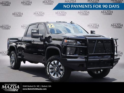 Used 2022 Chevrolet Silverado 2500 Custom w/ Custom Value Package AWD/4WD image 1