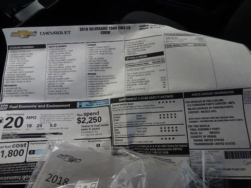 Used 2018 Chevrolet Silverado 1500 LS image 43