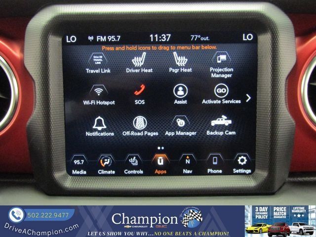 Used 2023 Jeep Gladiator Rubicon w/ LED Lighting Group AWD/4WD image 5