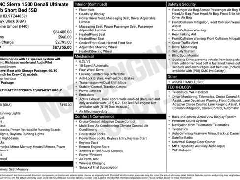 New 2026 GMC Sierra 1500 Denali Ultimate AWD/4WD image 42