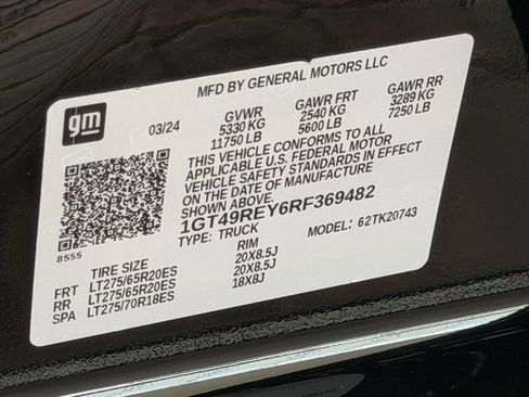 Used 2024 GMC Sierra 2500 Denali w/ Denali Reserve Package AWD/4WD image 33